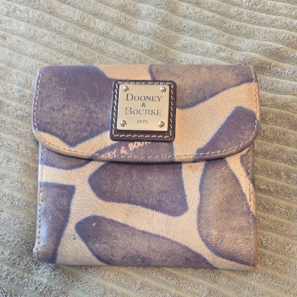 Dooney & Bourke Giraffe Print Wallet